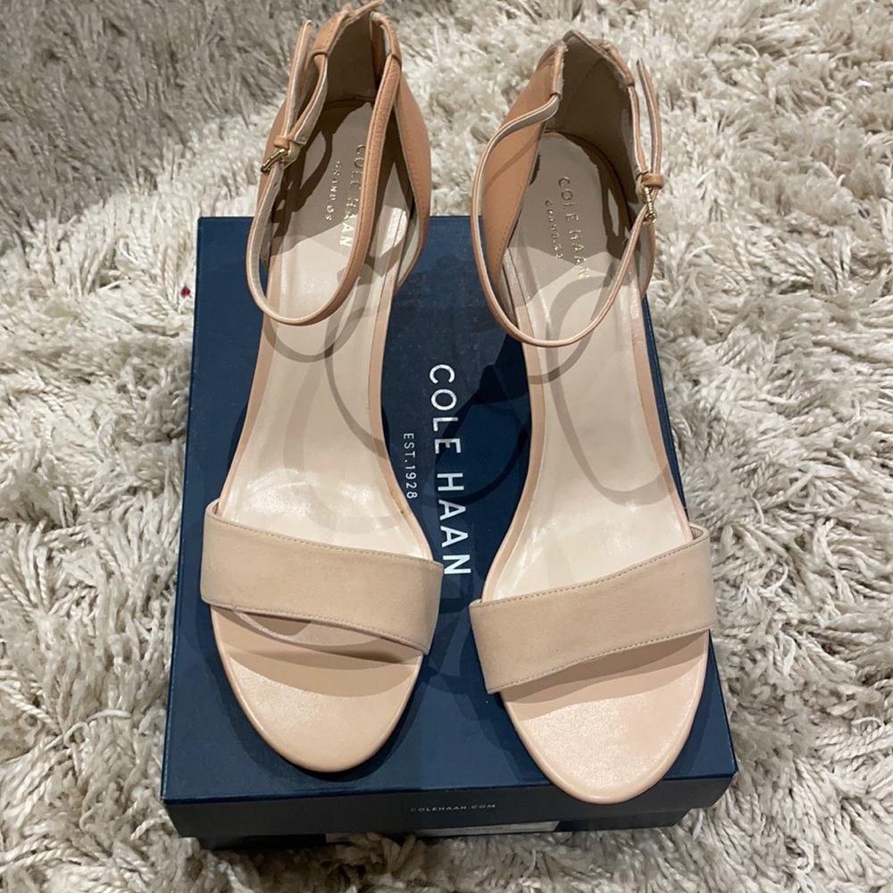 Cole Haan Cream Heels